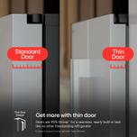 LG Appliances LG Counter-Depth MAX™ with Zero Clearance™ 3-Door French Door Refrigerator with Thin Door Design