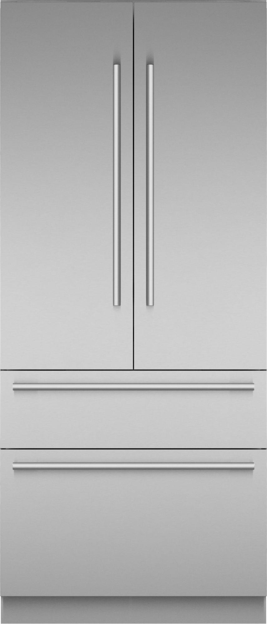 Built-in French Door Bottom Freezer 36'' Masterpiece® Stainless Steel