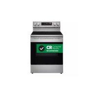 6.3 cu ft. Smart Wi-Fi Enabled Fan Convection Electric Range with Air Fry & EasyClean®
