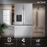 LG Appliances 31 cu. ft. Smart Standard-Depth MAX™ French Door Refrigerator with Dual Ice