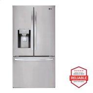 28 cu.ft 3 Door French Door, Standard Depth, Ice and Water with Single Ice