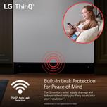LG Appliances Top Control Smart wi-fi Enabled Dishwasher with QuadWash™ and TrueSteam®