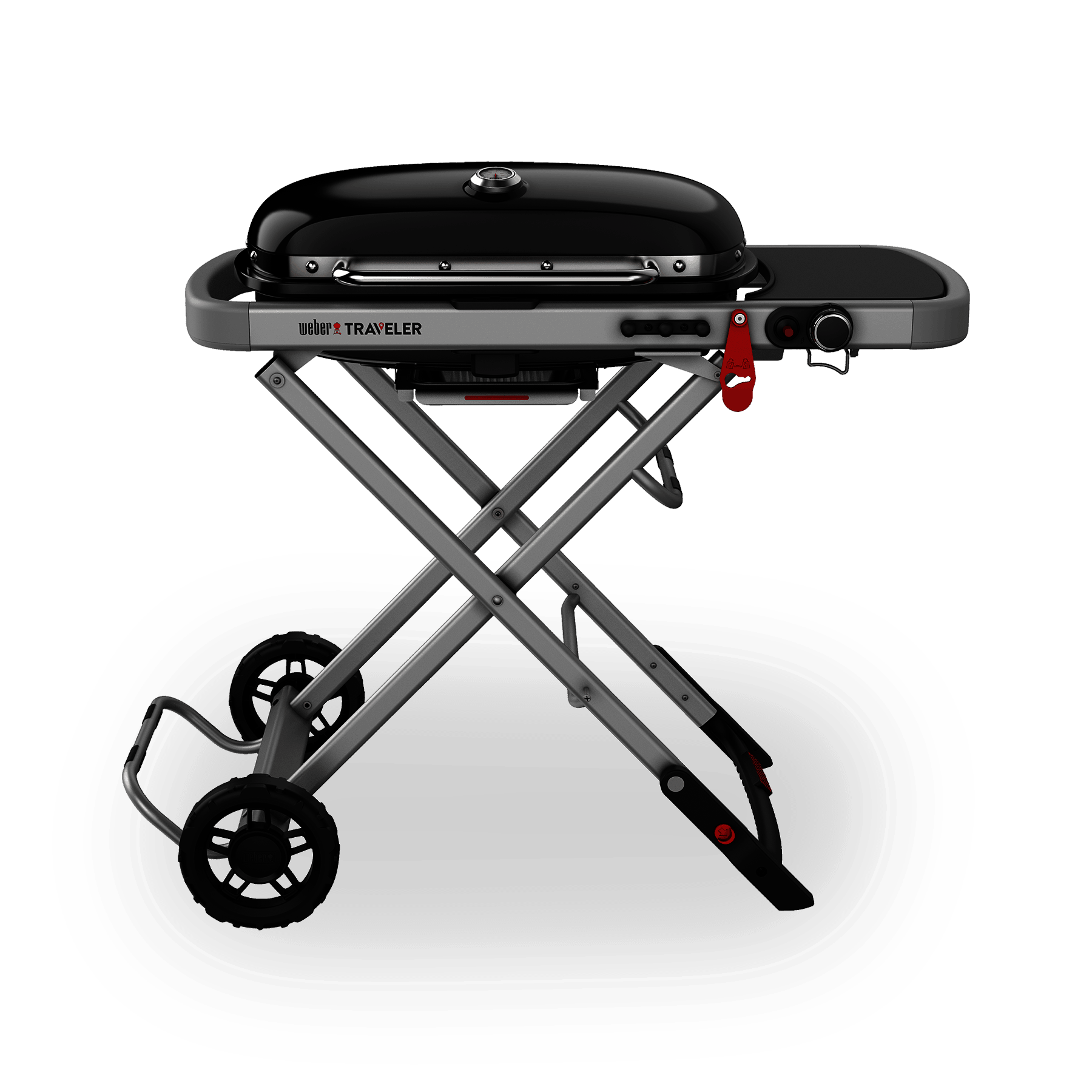Weber Traveler® Portable Gas Grill - Black